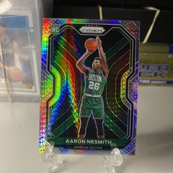 Aaron Nesmith Prizm Rookie Card Hyper Silver 
