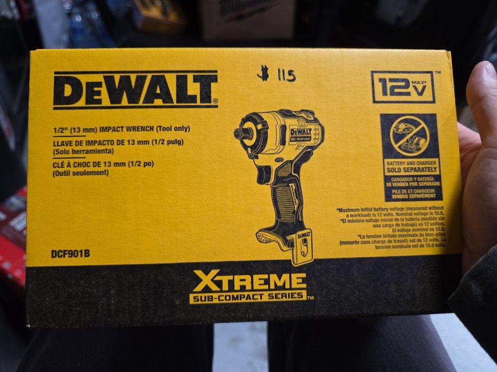 Dewalt 12v 1/2 Impact Wrench