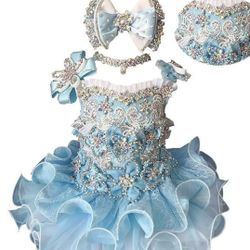 New Jenniferwu Princess Party Dress, Embellished with Stones