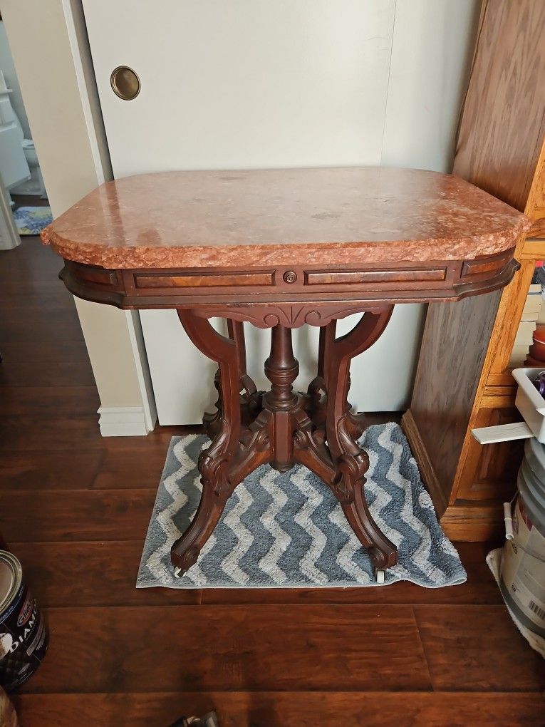 Antique Marble Table