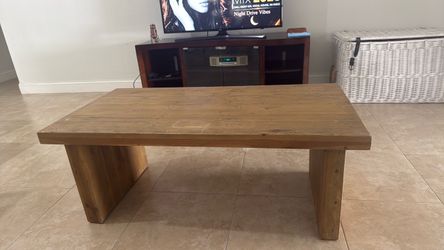 Rustic Solid Wood Coffee Table