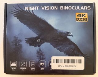 4K Night Vision Binoculars with 36MP Camera