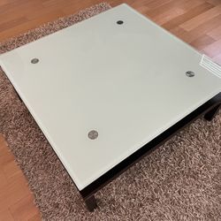 4 Piece Glass Table Set 