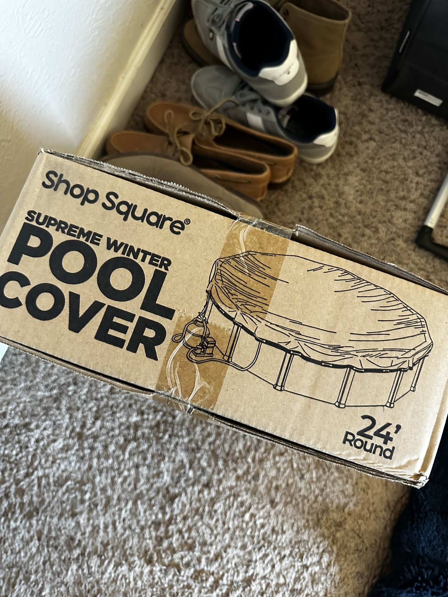 24’ Round Pool Cover Brand New Unopened 