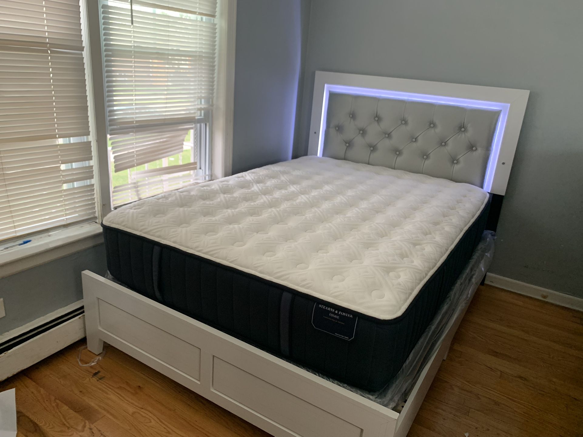 Cama Full Con Colchon Quality Nuebo