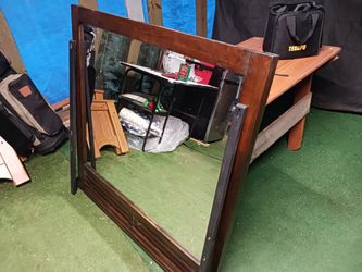 Lifestyle MIRROR LIGHT BROWN Rectangle SIZE L- 3".5 × W-3".5