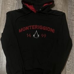 Assassins Creed Brotherhood MONTERIGGIONI Hoodie size Large