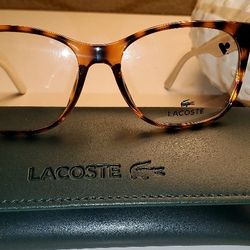 NEW LACOSTE L2767 216 HAVANA AUTHENTIC EYEGLASSES 54-16-140