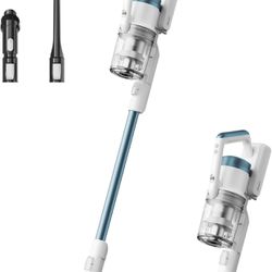Eureka NEC280TL RapidClean Pro Cordless Cleaner for Hard Floors, Lightweight Vacuum LED Headlights, Convenient Stick and Handheld Vac, White