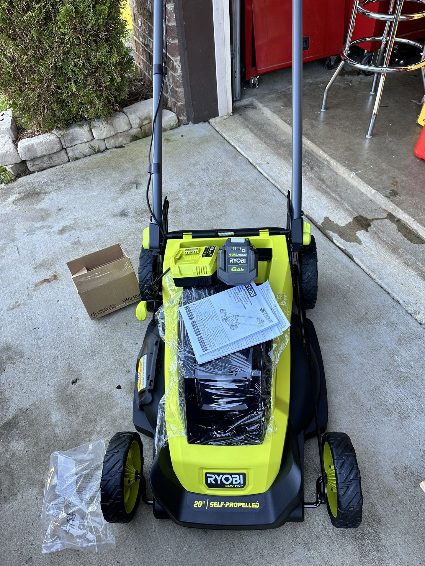 New Ryobi Self Propelled Mower 