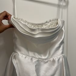 Strapless Wedding Dress 