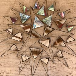 Mirrored Wall Art Handmade 