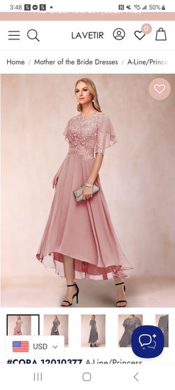 Formal Dress Dustry Rose