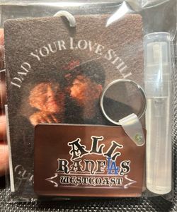 Tumblers keychains car air fresheners