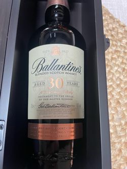 Ballantines Whisky Empty Bottle with Box