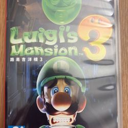 Nintendo Switch Game: Luigi’s Mansion 3