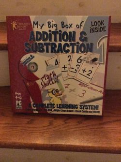 Addition & subtraction games board