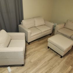 Couches living room 4 piece set new