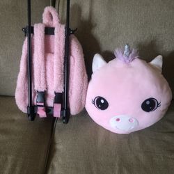 Backpack & Unicorn Squishmalows 