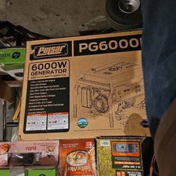 Brand new pulsar 6000 watt generator