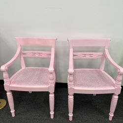Two pink Chairs 
