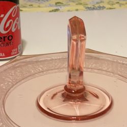 Pink Depression Glass Platter DISCOUNTED !!!