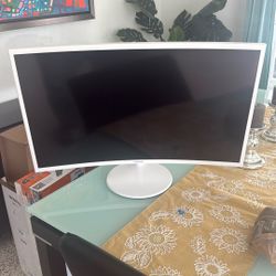 Samsung monitor (white) 