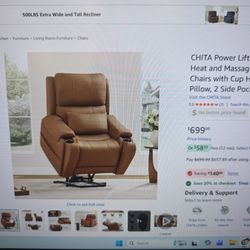 Lift Chair Recliner Heat Pad