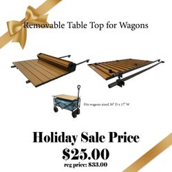 Table Top for Wagons (removable)