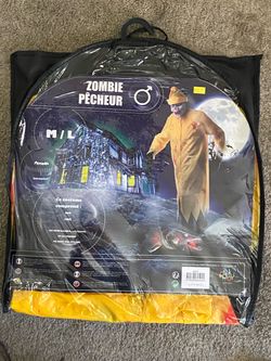 Zombie Fisherman Halloween Costume M/L