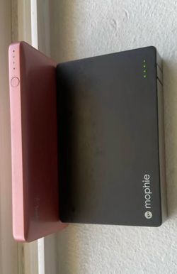 Mophie and Belkin Power Banks