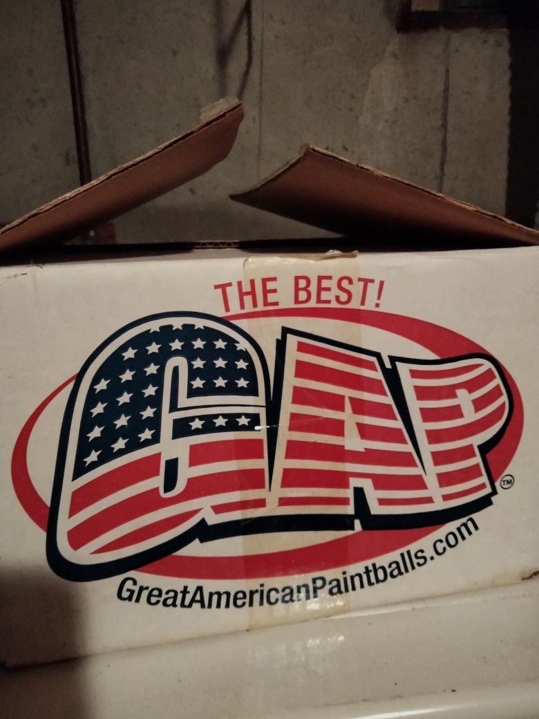 Case Of 2000 Great American paintballs