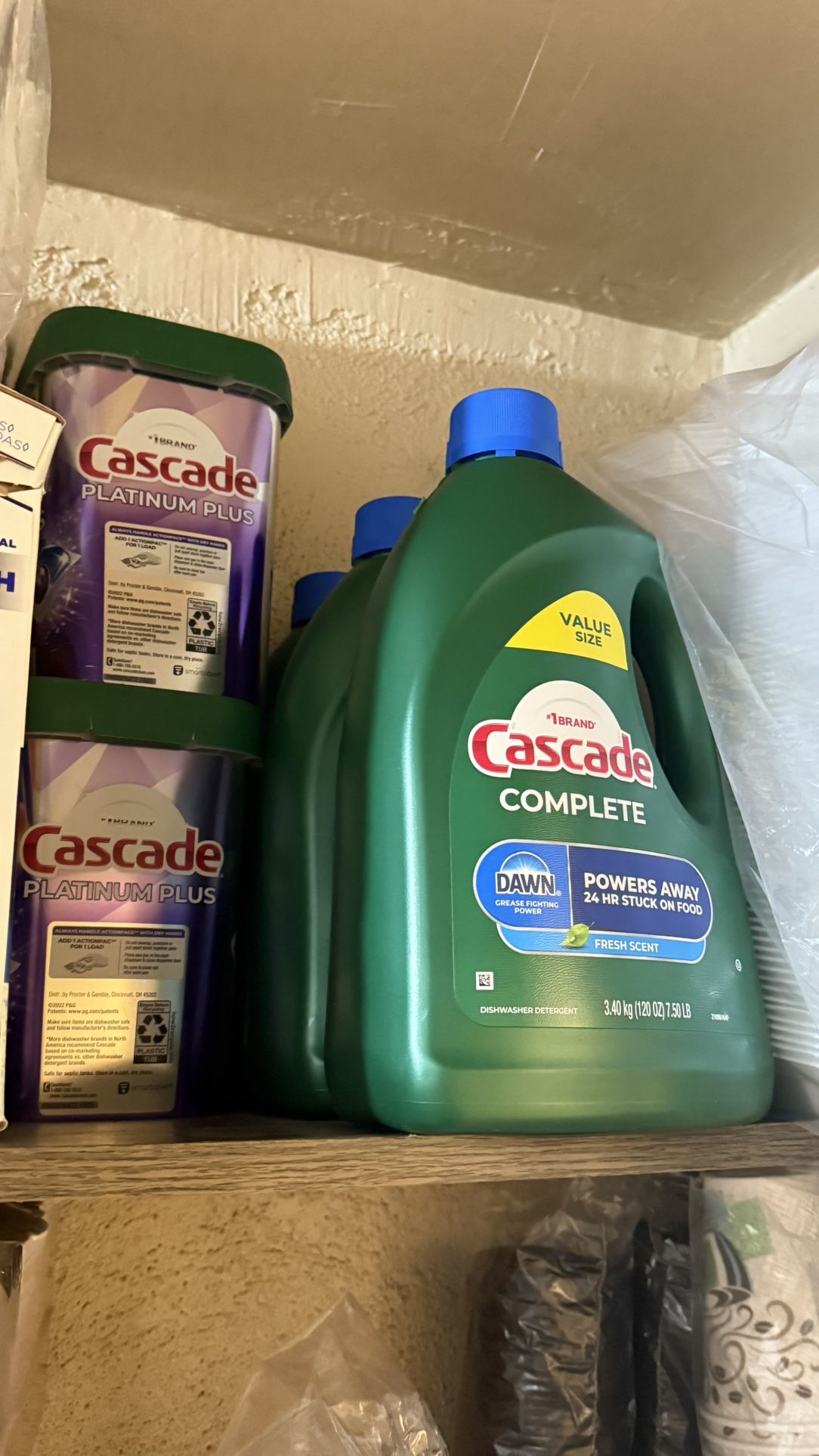 Cascade dish Soap