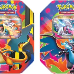 Pokemon TCG Mega Charizard ex X & Y Tin