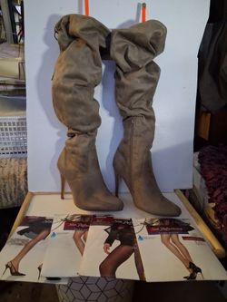 Slouchy high heels Size 12 plus more