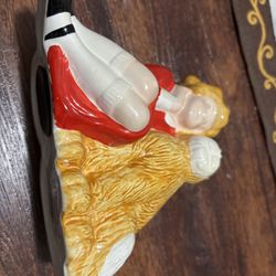 Vintage Annie “Applause” Ceramic Coin Bank