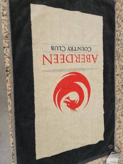 Brand new Aberdeen country club golf towel