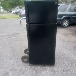 Black GE Refrigerator