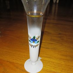 Pretty Vintage Handpainted Vase