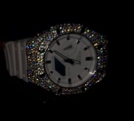 Custom Moissanite Watch Gshock