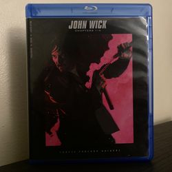 John Wick Blu-ray Chapters 1-4 Bundle