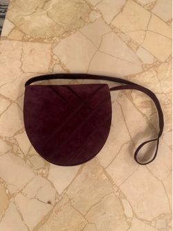 Like New Bally Suede Cross Body