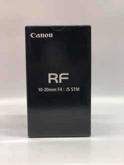 Canon Lens RF 10-20mm F4 IS STM