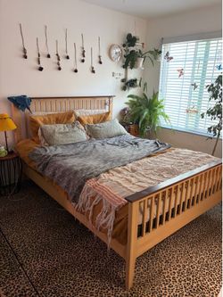 Queen bed frame