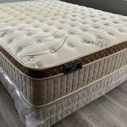 King Organic Cloud Edition Europillow Top 12inch Matres!