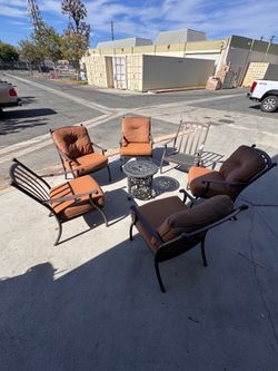 6 Patio Chairs