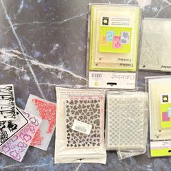 Cricut Provo Craft Cuttlebug Companion Embossing Folder Bundle, Once Upon A Princess