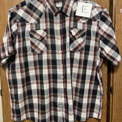 Plains Western Wear Shirt - Size 4X  (E)