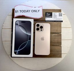 🔥 iPhone 16 Pro Max Price Drop – Save 45% Now! Just $799 or $1 to Take It Home with Warranty Included