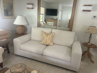 New Pottery Barn 'Big Sur' Sofa 83" - Ivory